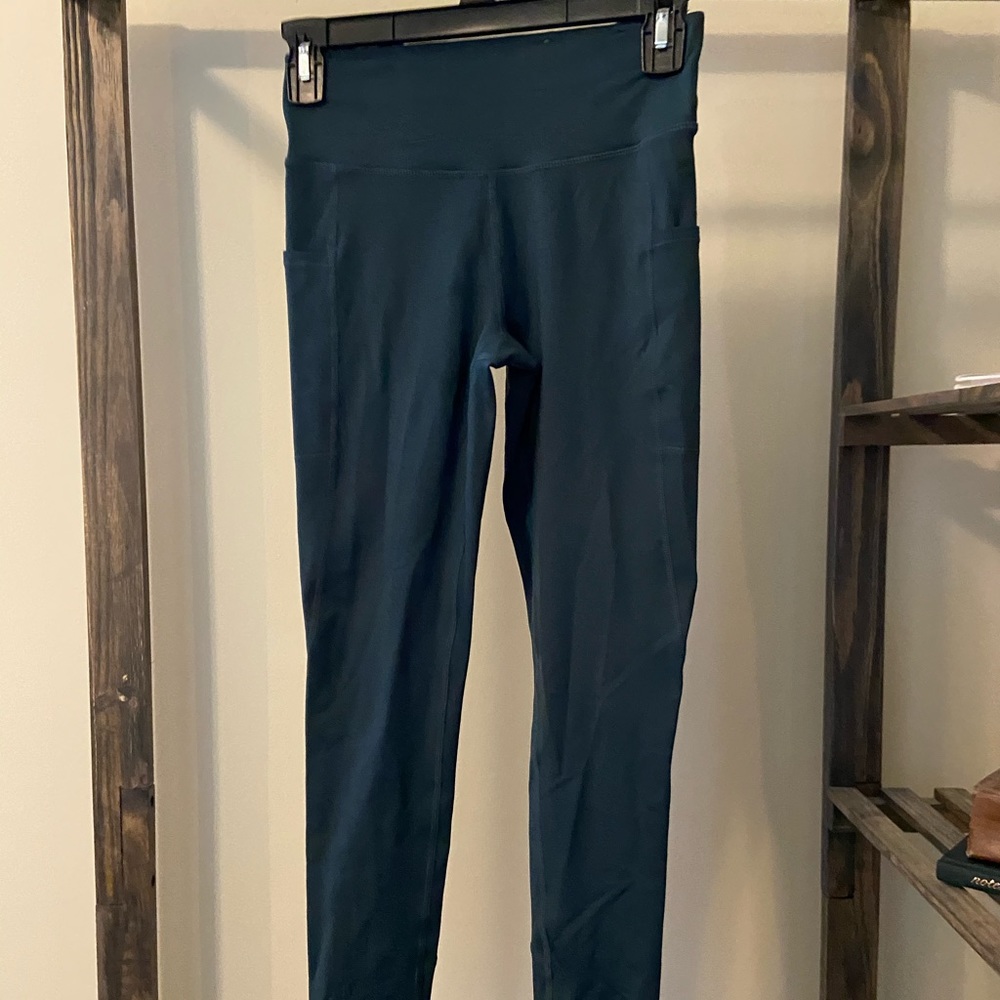 Teal leggings